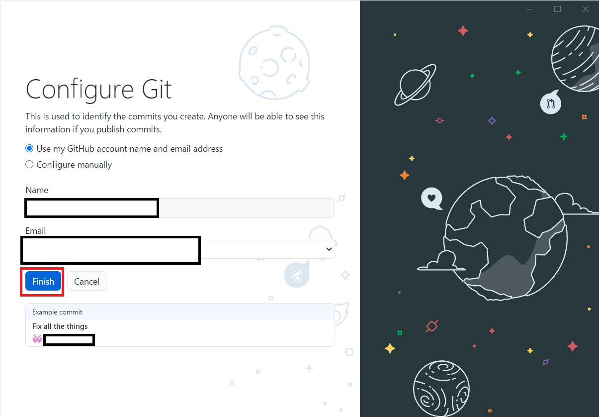 GitHub Desktopをインストール