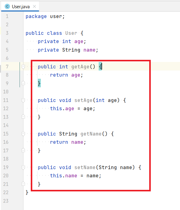 IntelliJ IDEAでgetterとsetterを生成するやり方を解説