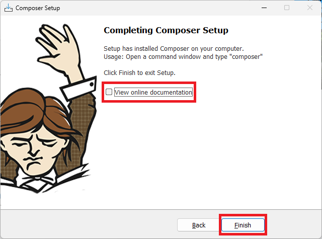 Composerをインストールするやり方を解説（Windows11向け）