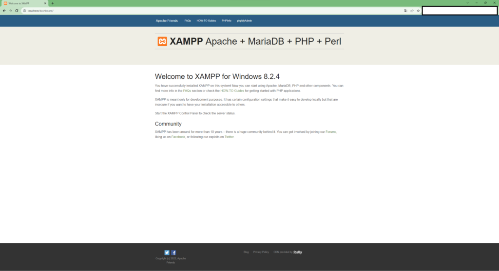 XAMPPでApacheの動かし方を解説（Windows11向け）