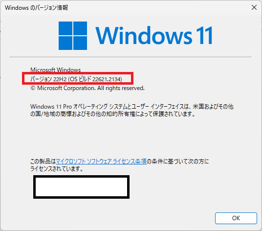 Windows11でバージョンとビルド情報を確認するやり方を解説