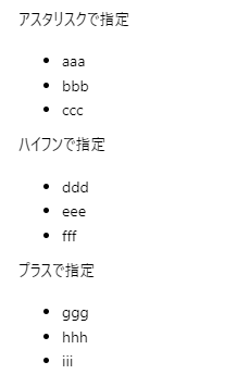 Markdownで箇条書きのリストを指定するやり方を解説