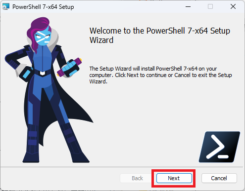 PowerShellで「新機能と改善のために最新のPowerShellをインストールしてください」のメッセージが表示されたときの解決策