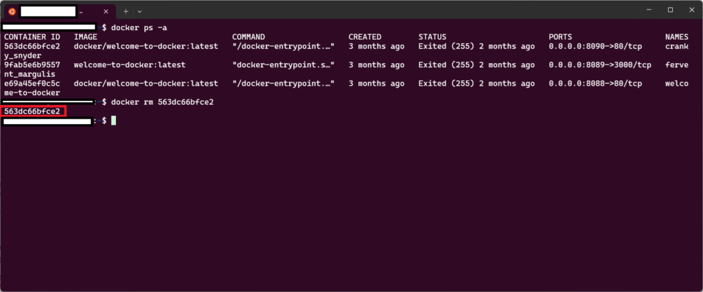 Dockerのコンテナを削除できるdocker rmコマンドを解説