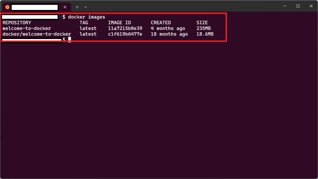 Dockerのイメージを一覧表示できるdocker imagesコマンドを解説
