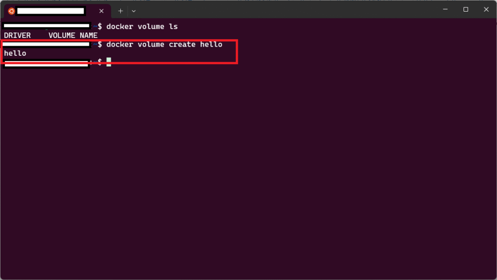Dockerのボリュームを新規作成できるdocker volume createコマンドを解説