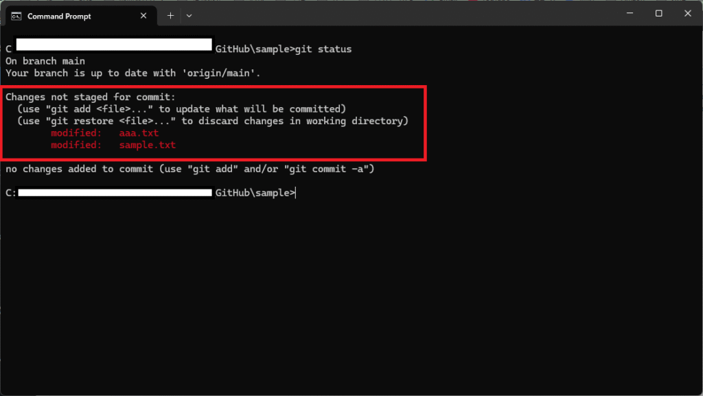 git checkoutコマンドでできることその1：ローカルのファイルの変更を元に戻すやり方を解説