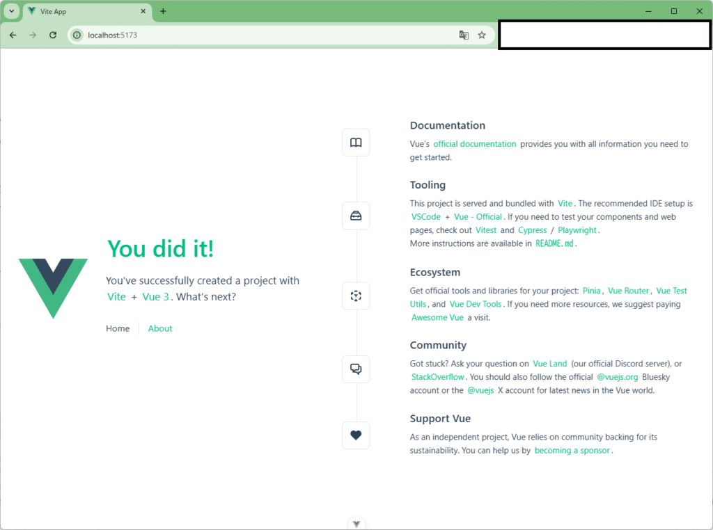 【Vue.js】プロジェクトを新規作成するやり方を解説