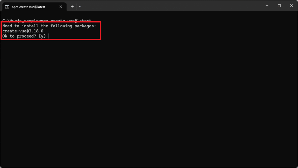 【Vue.js】プロジェクトを新規作成するやり方を解説